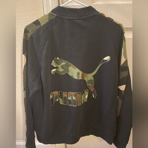 Women’s puma zip up size xl